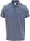 Calvin Klein Smooth Cotton Blend Monogram Logo Polo Shirt - Men's - Grisaille