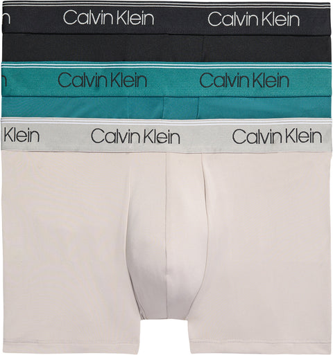 Calvin Klein Micro Stretch 3-Pack Low Rise Trunks - Men's