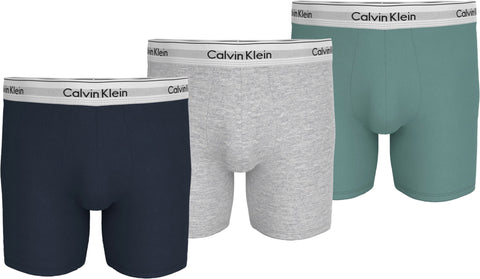 Calvin Klein Icon Cotton Stretch 3-Pack Boxer Briefs - Men's