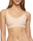 Calvin Klein Invisibles Lightly Lined Triangle Bralette - Women's - Bare