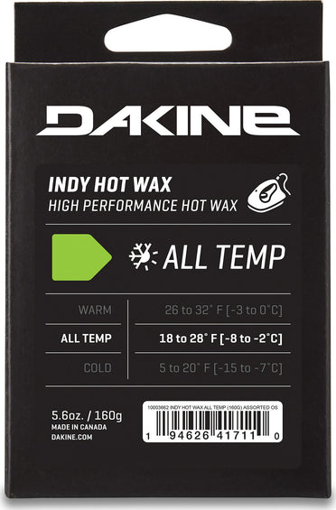 Dakine Indy All Temperature Hot Wax 160g