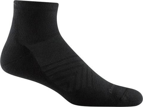 Darn Tough Coolmax Cushioned Run Quarter Ultra-Lightweight Running Socks - Men's