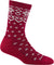 Darn Tough Shetland Crew Lightweight Lifestyle Sock - Women's - Burgundy