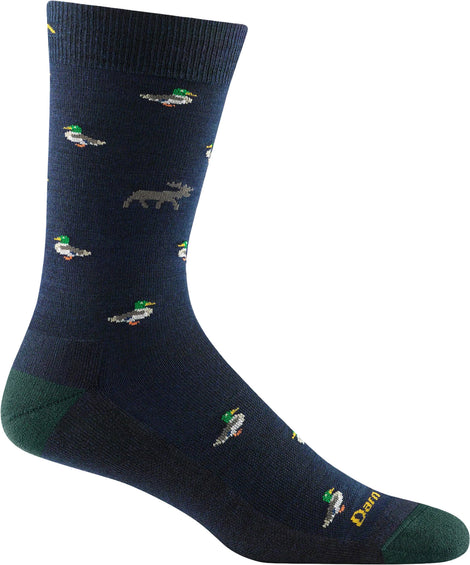 Darn Tough Duck Duck Moose Lightweight Lifestyle Crew Socks - Men's