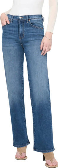 Duer Performance Denim+ High Rise Straight Jeans - Women's