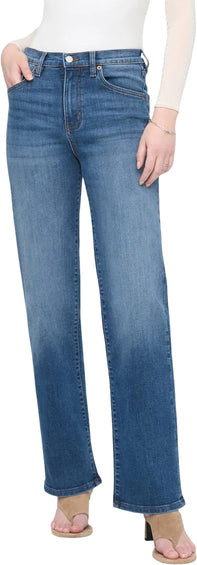 Duer Performance Denim+ High Rise Straight Jeans - Women's