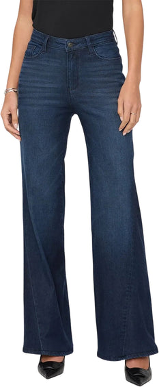 Duer No Sweat Denim High Rise Wide Leg Jeans - Women's