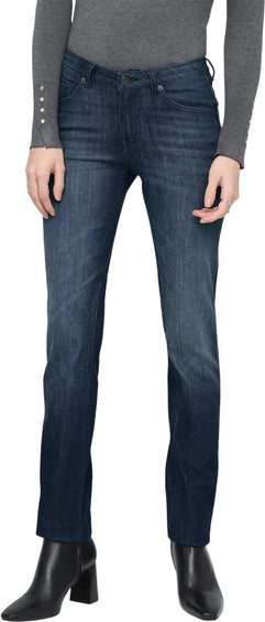 Duer Performance Denim Mid Rise Slim Straight Jeans - Women's