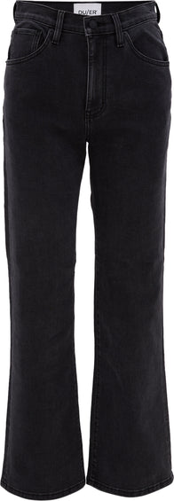 Duer Performance Denim Midweight High Rise Wide Leg Jeans - Women's