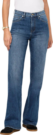 Duer Midweight Denim High Rise Wide Leg Jeans - Women's