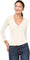 Duer Ribbed Pima Fitted Button Down Long Sleeve Shirt - Women's - Ecru