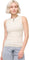 Duer Ribbed Pima High Neck Tank Top - Women's - Ecru