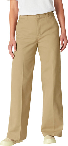 Dickies Regular Fit Wide Leg Work Pant - Women's