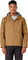 Dickies Duck Canvas High Pile Fleece Lined Jacket - Men's - Rinsed Brown Duck