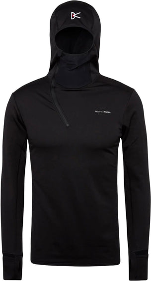 District Vision Hooded Grid Fleece Jacket - Men's