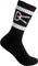 District Vision USA 2-Pack Cotton Socks - Unisex - Black - White Stripe