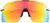 District Vision Yusuke Alpine Blade Ti Sunglasses - Unisex - Graphite - D Spectral Mirror