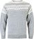 Dale of Norway Cortina 1956 Sweater - Unisex - Light Charcoal - Off White