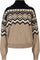 Dale of Norway Randaberg Sweater - Women’s - Brownmel - Black - Offwhite