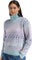 Dale of Norway Highland Sweater - Women's - Sea Blue Pink Ombre