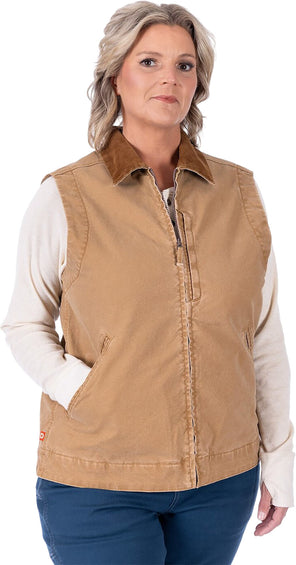Dovetail Workwear OLD SCHOOL TRUCKER VEST - Women's