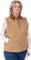 Dovetail Workwear OLD SCHOOL TRUCKER VEST - Women's - Vintage Brown