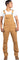Dovetail Workwear Freshley Overall - Women's - Saddle Brown Canvas