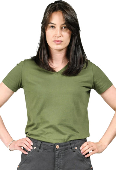 Dovetail Workwear Solid V-Neck Tee - Women's