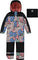 Deux par Deux Printed One Piece Snowsuit - Little Kid - Printed Retro Flowers