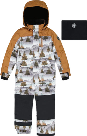 Deux par Deux Printed One Piece Snowsuit - Kid