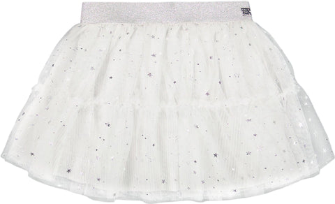 Deux par Deux Glittering Tulle Skirt - Little Girl