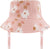 Deux par Deux Printed Muslin Bucket Hat - Baby - Printed Pink - White Flowers