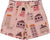 Deux par Deux Printed  Maisonnettes French Terry Shorts - Little Girl - Printed Maisonnettes