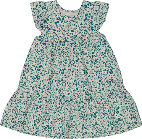 Deux par Deux Printed Organic Cotton Dress - Little Girl