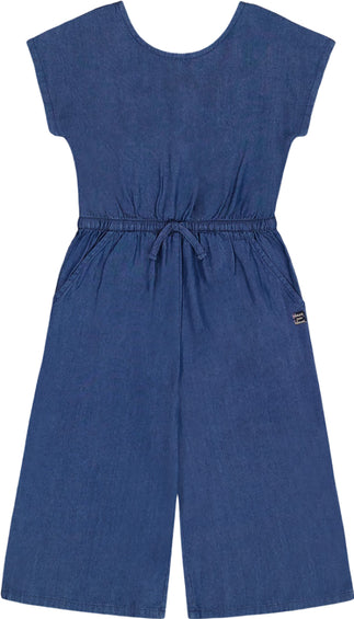 Deux par Deux Chambray Jumpsuit - Little Girl