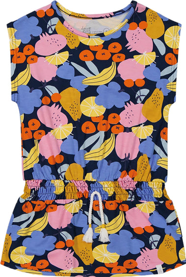 Deux par Deux Printed Tunic Top - Little Girl 