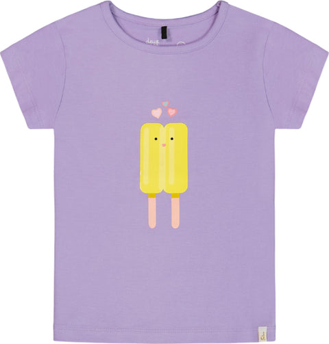 Deux par Deux Organic Cotton T-Shirt - Little Girl