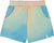 Deux par Deux Printed Shorts - Big Girl  - Printed Rainbow Gradient