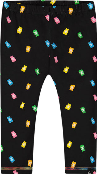 Deux par Deux Printed Bears Capri Legging - Big Girl 