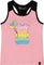 Deux par Deux Organic Candy Cotton Racerback Tank Top - Little Girl  - Prism Pink
