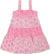 Deux par Deux Printed Terry Beach Dress - Big Girl  - Mellow Rose