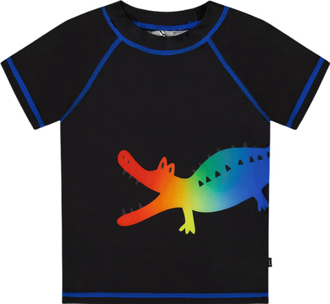 Deux par Deux Short Sleeve Rashguard - Little Boy