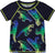Deux par Deux Short Sleeve Rashguard - Little Boy - Printed Gradient Dinos