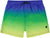 Deux par Deux Swim Trunks - Baby Boy - Green Blue Gradient