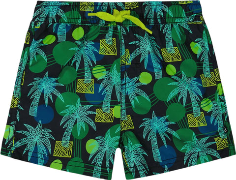 Deux par Deux Printed Swim Trunks - Little Boy
