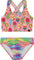 Deux par Deux Multicolored Printed Two-Piece Swimsuit - Big Girl  - Printed Blurry Rainbow