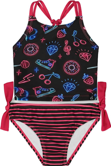 Deux par Deux Tank Top Printed Two-Piece Swimsuit - Big Girl 