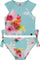 Deux par Deux Printed Two-Piece Swimsuit - Big Girl - Printed Watercolor Flowers