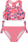 Deux par Deux Printed Two-Piece Swimsuit - Little Girl - Printed Pink Flamingos