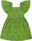 Deux par Deux Frill Sleeve Dress with Embroidery - Big Girl - Kashmir
